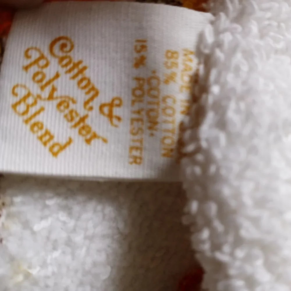 Holly Hobbie style washcloth
